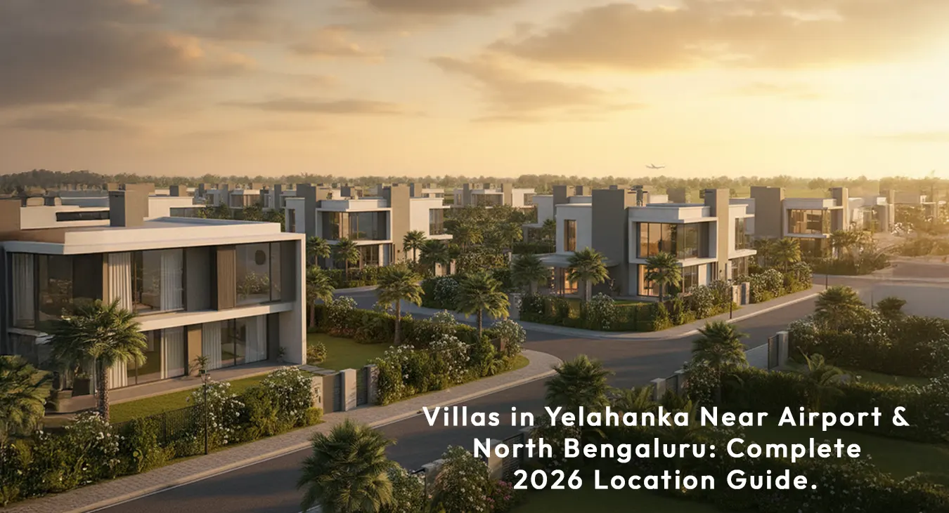 4 and 5 BHK villas near Yelahanka Airport Bangalore
